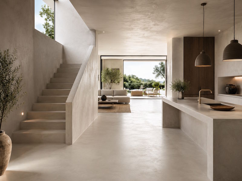 Mikrocement CEMHER — brezfugna eleganca za dom
